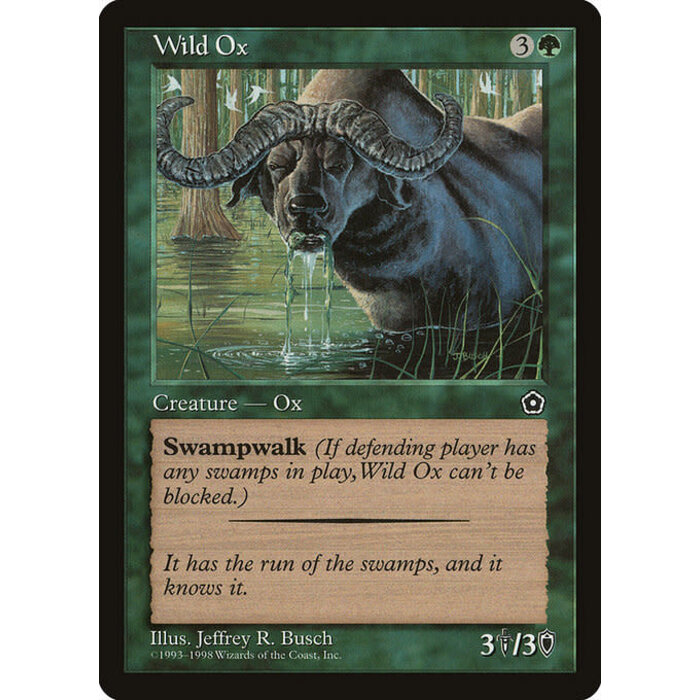 Magic: The Gathering Wild Ox (150) Lightly Played