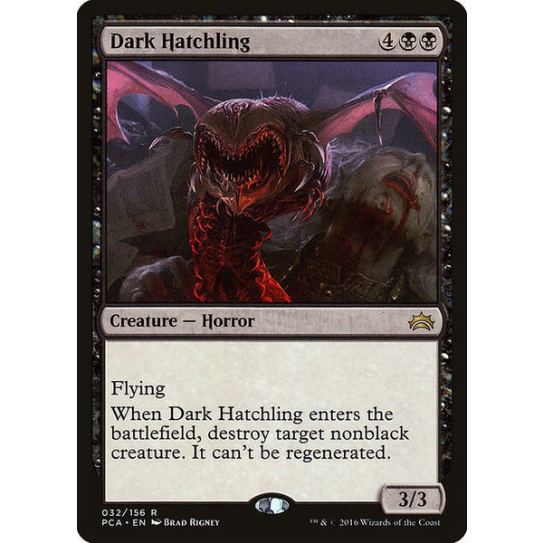 Magic: The Gathering Dark Hatchling (032) Lightly Played