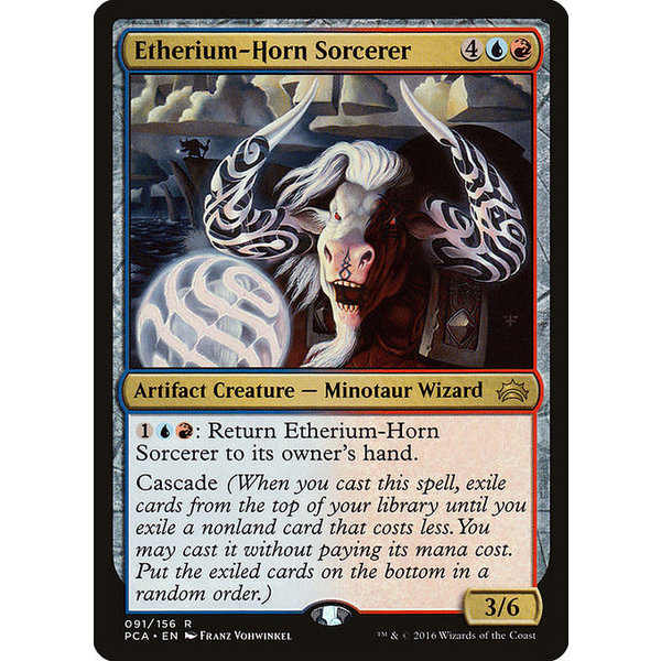 Magic: The Gathering Etherium-Horn Sorcerer (091) Lightly Played