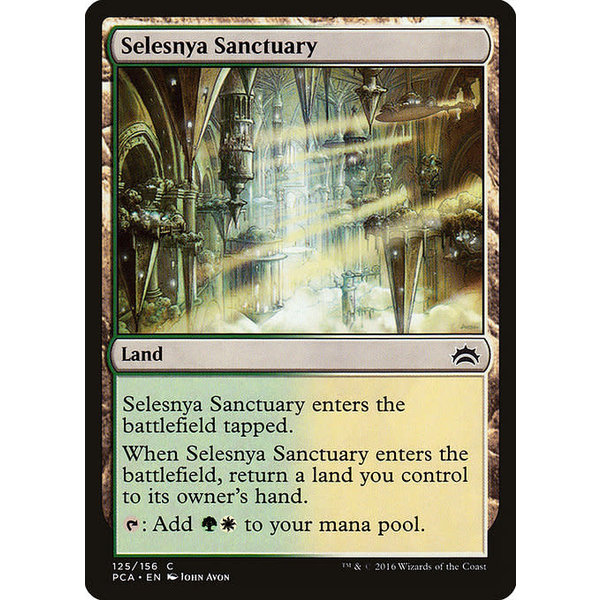 Magic: The Gathering Selesnya Sanctuary (125) Lightly Played