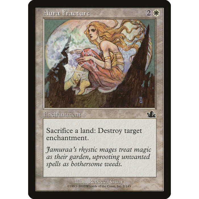 Magic: The Gathering Aura Fracture (002) Moderately Played