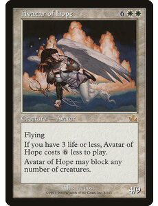 Magic: The Gathering Avatar of Hope (003) Heavily Played