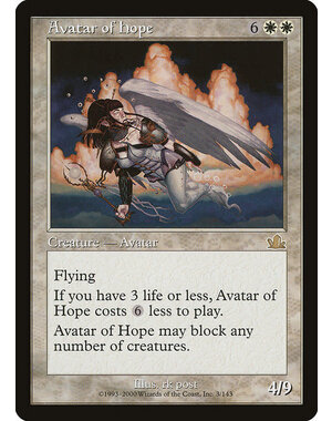 Magic: The Gathering Avatar of Hope (003) Heavily Played
