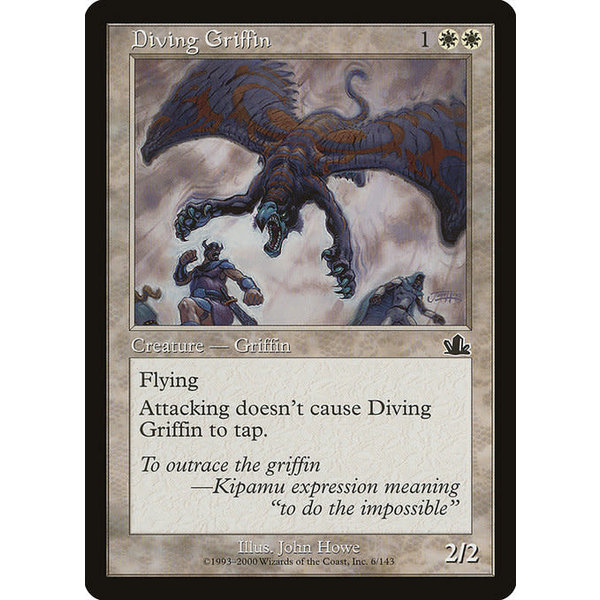 Magic: The Gathering Diving Griffin (006) Lightly Played