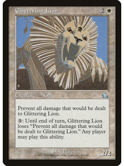 Magic: The Gathering Glittering Lion (010) Lightly Played