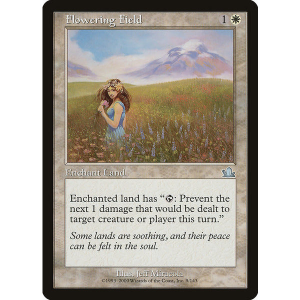 Magic: The Gathering Flowering Field (009) Moderately Played