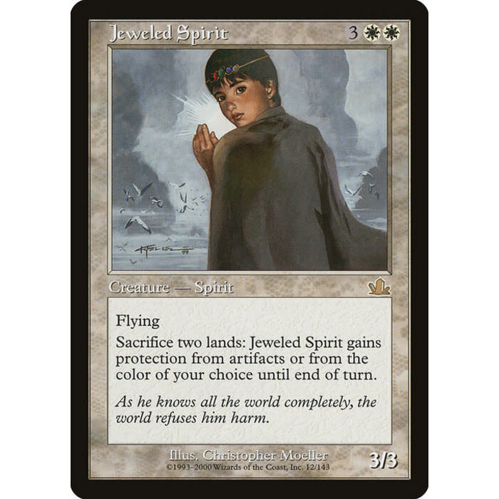Magic: The Gathering Jeweled Spirit (012) Moderately Played