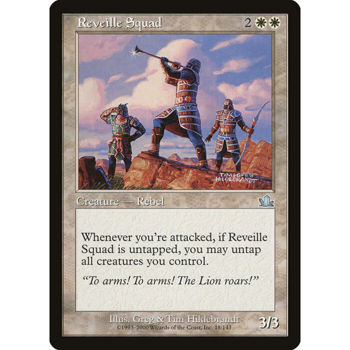 Magic: The Gathering Reveille Squad (018) Lightly Played