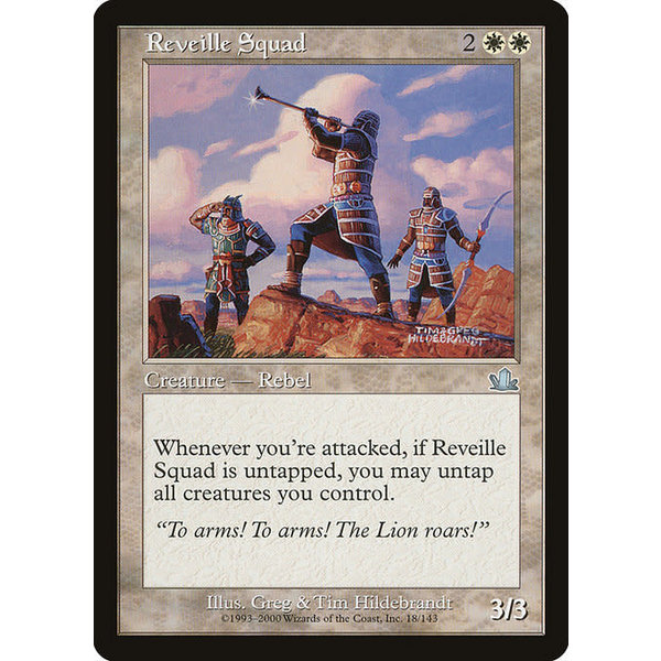 Magic: The Gathering Reveille Squad (018) Moderately Played