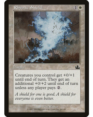 Magic: The Gathering Rhystic Shield (020) Lightly Played