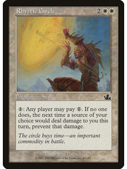 Magic: The Gathering Rhystic Circle (019) Lightly Played