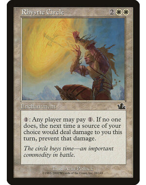 Magic: The Gathering Rhystic Circle (019) Lightly Played