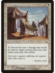 Magic: The Gathering Samite Sanctuary (021) Lightly Played