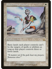 Magic: The Gathering Sheltering Prayers (022) Moderately Played