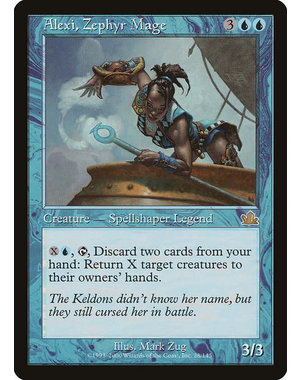 Magic: The Gathering Alexi, Zephyr Mage (028) Lightly Played