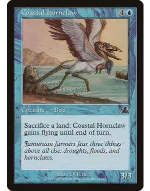 Magic: The Gathering Coastal Hornclaw (031) Moderately Played