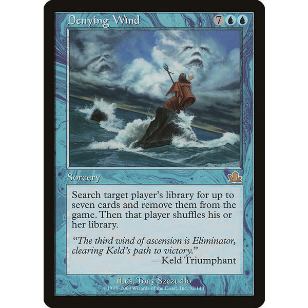 Magic: The Gathering Denying Wind (032) Lightly Played