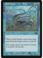 Magic: The Gathering Gulf Squid (035) Lightly Played