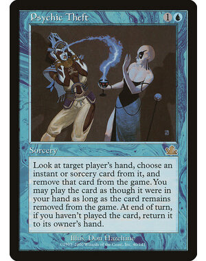 Magic: The Gathering Psychic Theft (040) Lightly Played