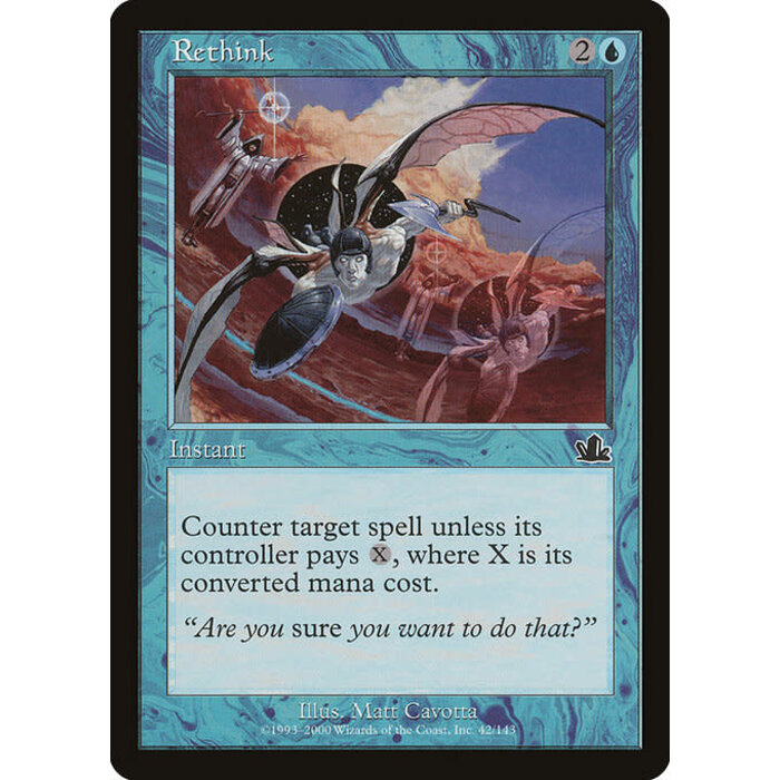 Magic: The Gathering Rethink (042) Lightly Played