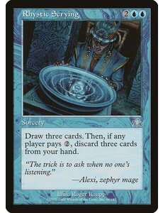 Magic: The Gathering Rhystic Scrying (044) Lightly Played