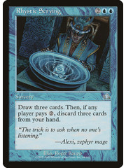 Magic: The Gathering Rhystic Scrying (044) Moderately Played
