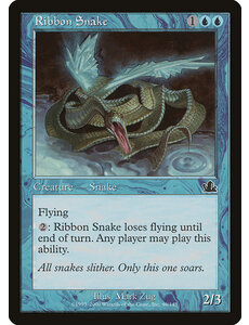 Magic: The Gathering Ribbon Snake (046) Moderately Played