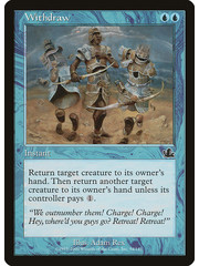 Magic: The Gathering Withdraw (054) Lightly Played