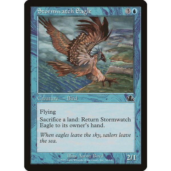 Magic: The Gathering Stormwatch Eagle (050) Damaged