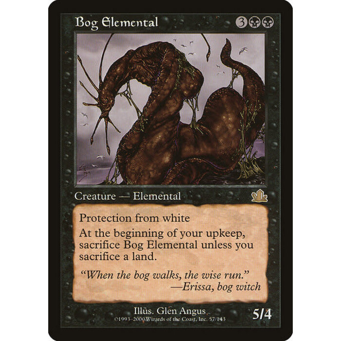 Magic: The Gathering Bog Elemental (057) Lightly Played