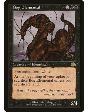 Magic: The Gathering Bog Elemental (057) Moderately Played