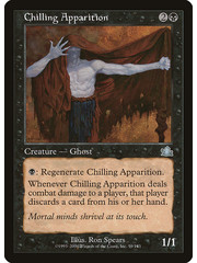 Magic: The Gathering Chilling Apparition (059) Moderately Played