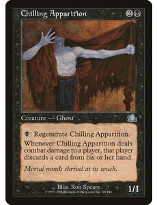 Magic: The Gathering Chilling Apparition (059) Moderately Played