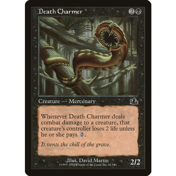 Magic: The Gathering Death Charmer (061) Moderately Played