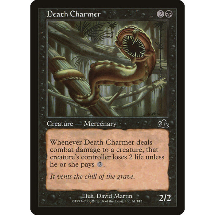Magic: The Gathering Death Charmer (061) Moderately Played
