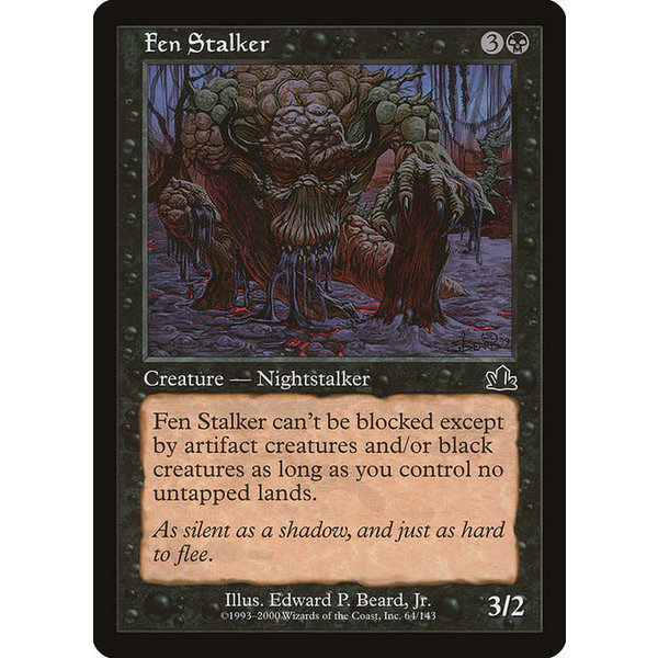 Magic: The Gathering Fen Stalker (064) Moderately Played