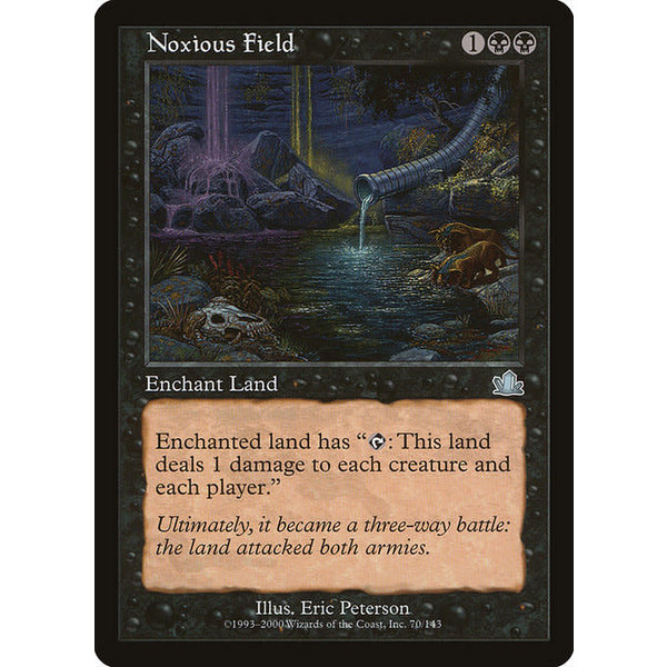 Magic: The Gathering Noxious Field (070) Lightly Played