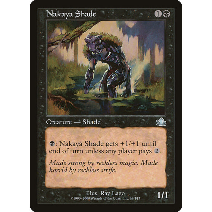 Magic: The Gathering Nakaya Shade (069) Lightly Played
