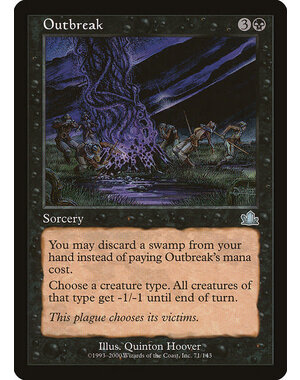 Magic: The Gathering Outbreak (071) Moderately Played