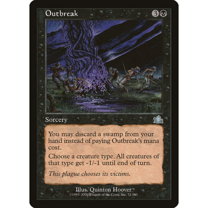 Magic: The Gathering Outbreak (071) Lightly Played