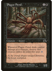 Magic: The Gathering Plague Fiend (073) Moderately Played