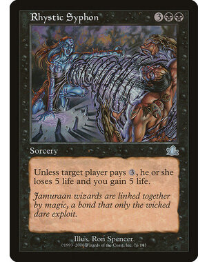 Magic: The Gathering Rhystic Syphon (076) Moderately Played