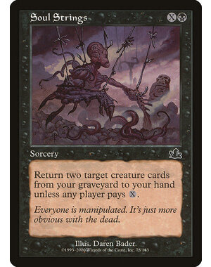 Magic: The Gathering Soul Strings (078) Moderately Played