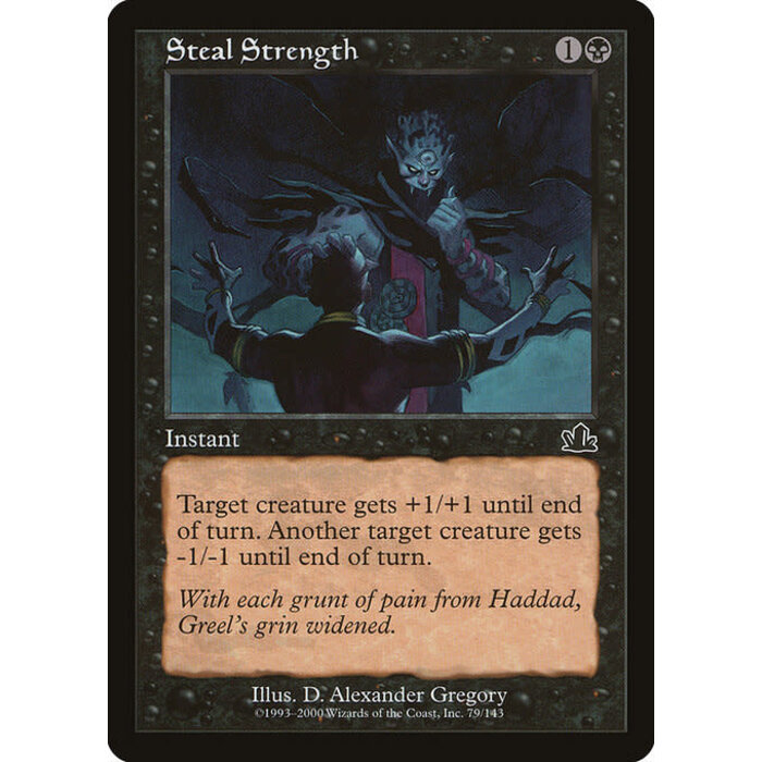 Magic: The Gathering Steal Strength (079) Lightly Played