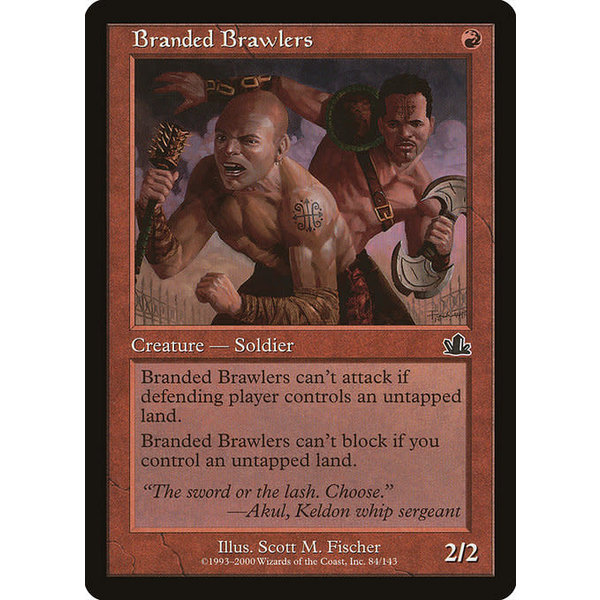 Magic: The Gathering Branded Brawlers (084) Lightly Played
