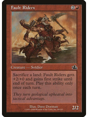 Magic: The Gathering Fault Riders (088) Lightly Played