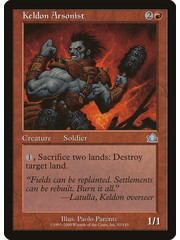 Magic: The Gathering Keldon Arsonist (092) Lightly Played