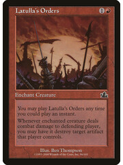Magic: The Gathering Latulla's Orders (096) Heavily Played