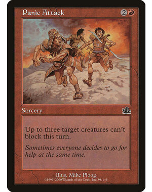 Magic: The Gathering Panic Attack (098) Lightly Played