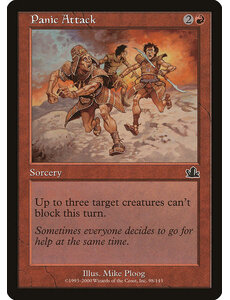 Magic: The Gathering Panic Attack (098) Moderately Played